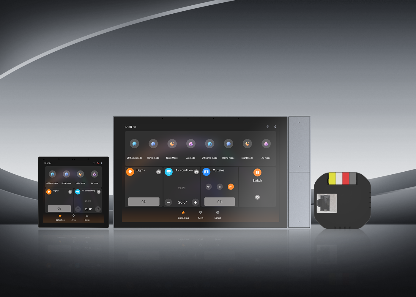 Smatek 4 inch and 10 inch KNX Touch Panel