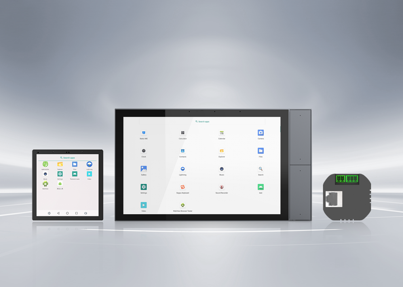 Smatek 4 inch and 10 inch PoE Touch Panel