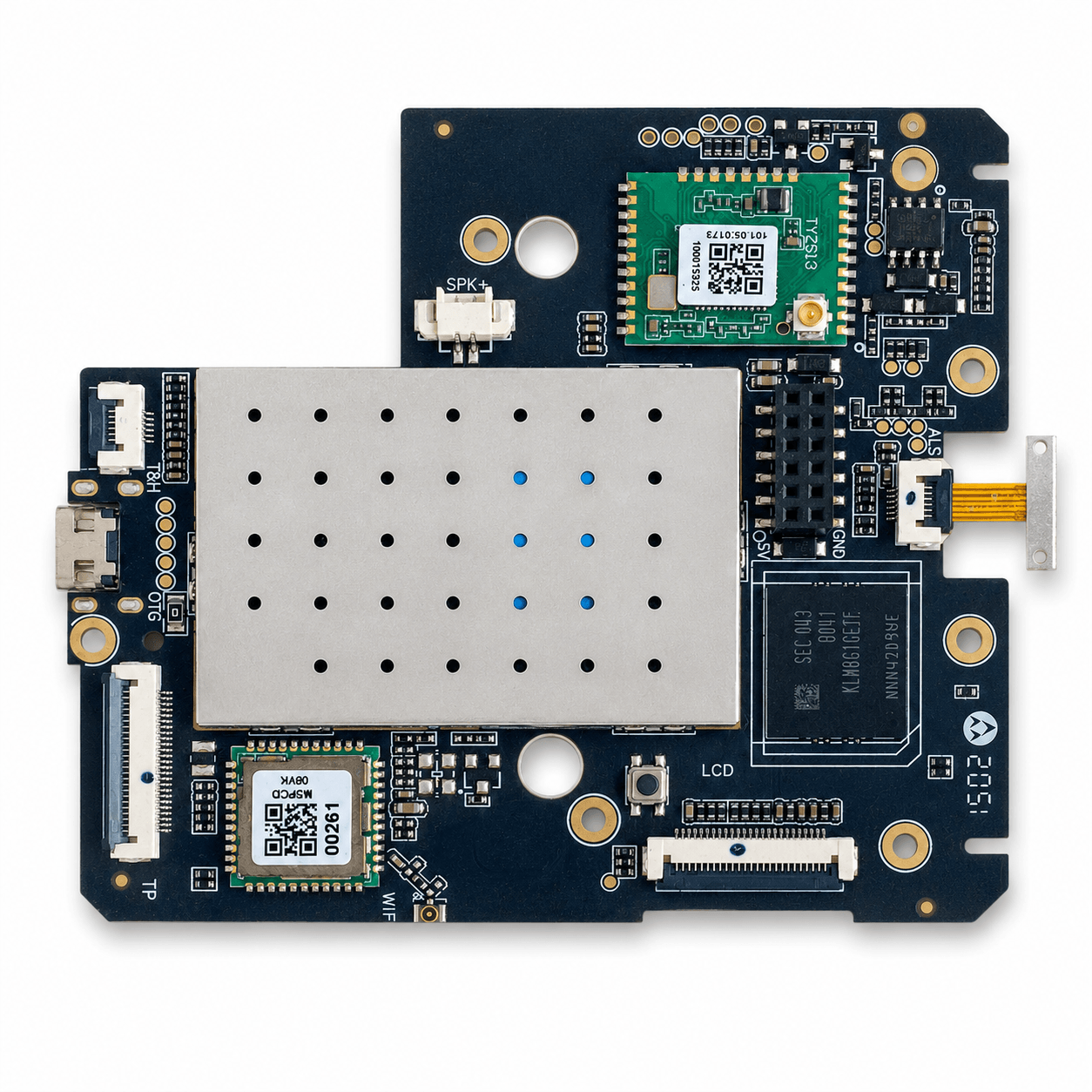 PX30 processor used in Android and Linux wall-mounted touch panel hardware platforms for compact room control and smart home interfaces.